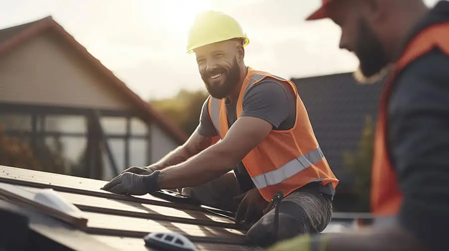 Roofing materials and roof repair work in Lakeland